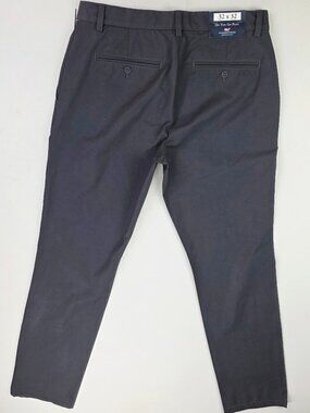 Vineyard Vines Performance Size 32X32 On The Go Charcoal Gray Mens Stretch Pants